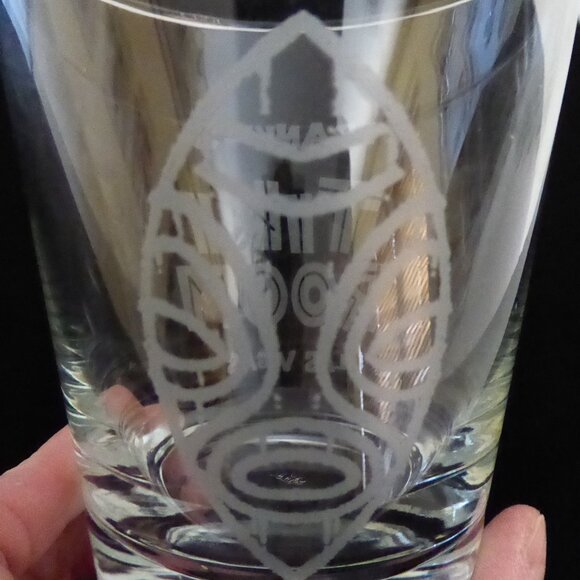 SET OF 4 VINTAGE NEW FRANKIE’S TIKI ROOM ETCHED LAS VEGAS OLD FASHIONED GLASSES - Picture 10 of 12